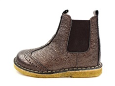 Bisgaard ancle boot charcoal metallic with elastic